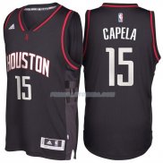 Maillot Basket Alternate Black Space City Houston Rockets Capela 15 Negro