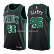 Maillot Boston Celtics Aron Baynes Statehombret 2017-18 46 Negro