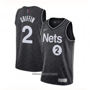 Maillot Brooklyn Nets Blake Griffin Black Earned 2020-21 Noir