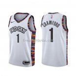 Maillot Brooklyn Nets Jamal Crawford Ville Blanc