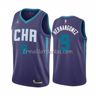 Maillot Charlotte Hornets Willy Hernangomez Statement Edition Volet