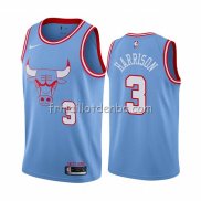 Maillot Chicago Bulls Shaquille Harrison Ville Bleu