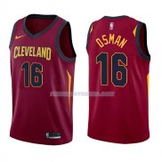 Maillot Cleveland Cavaliers Cedi Osman Icon 2017-18 16 Rojo