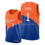 Maillot Cleveland Cavaliers Rodney Hood Ville Edition Bleu