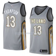 Maillot Cleveland Cavaliers Tristan Thompson Ciudad 2018 Gris