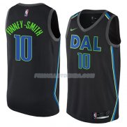 Maillot Dallas Mavericks Dorian Finney Smith Ciudad 2018 Noir