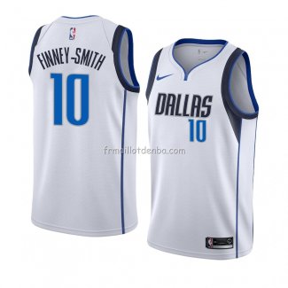 Maillot Dallas Mavericks Dorian Finney-smith Association 2018-19 Blanc