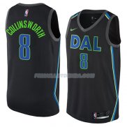 Maillot Dallas Mavericks Kyle Collinsworth Ciudad 2018 Noir