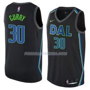 Maillot Dallas Mavericks Seth Curry Ciudad 2018 Noir