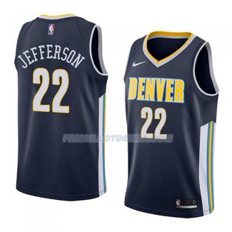 Maillot Denver Nuggets Richard Jefferson Icon 2018 Bleu