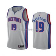 Maillot Detroit Pistons Sviatoslav Mykhailiuk Statement 2020-21 Gris