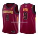 Maillot Basket Enfant Cleveland Cavaliers Dwyane Wade Icon Goodyear 2017-18 9 Rouge