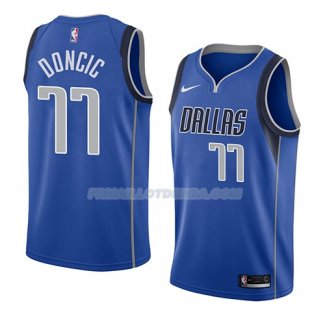 Maillot Enfant Dallas Mavericks Luka Doncic Icon 2018 Bleu