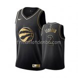 Maillot Golden Edition Houston Rockets Kawhi Leonard Noir