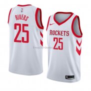 Maillot Houston Rockets Austin Rivers Association 2018 Blanc