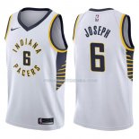 Maillot Indiana Pacers Cory Joseph Association 2017-18 6 Blancoo