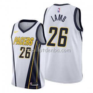 Maillot Indiana Pacers Jeremy Lamb Earned Blanc