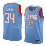 Maillot Los Angeles Clippers Tobias Harris Ciudad 2018 Bleu