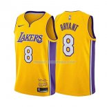 Maillot Los Angeles Lakers Kobe Bryant Retirement 2017-18 8 Oroo