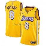 Maillot Los Angeles Lakers Kobe Bryant Ville Edition Jaune