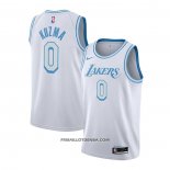 Maillot Los Angeles Lakers Kyle Kuzma Ville 2020-21 Blanc