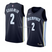 Maillot Memphis Grizzlies Brandon Goodwin Icon 2018 Bleu