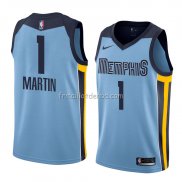 Maillot Memphis Grizzlies Jarell Martin Statement 2018 Bleu