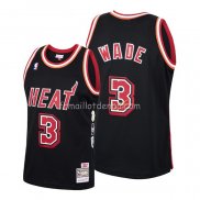 Maillot Miami Heat Dwyane Wade 2006 Finals MVP Retro Noir