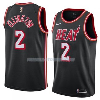 Maillot Miami Heat Wayne Ellington Classic 2018 Noir