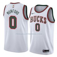 Maillot Milwaukee Bucks Xavier Munford Classic 2018 Blanc