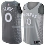 Maillot Minnesota Timberwolves Jeff Teague Ciudad 2018 Gris