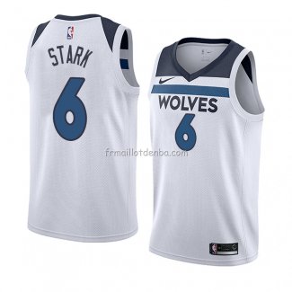 Maillot Minnesota Timberwolves Jonathan Stark Association 2018 Blanc