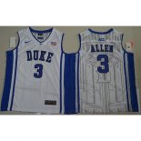 Maillot Basket NCAA Garyson Allen 3 Blanc