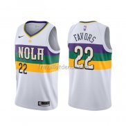 Maillot New Orleans Pelicans Derrick Favors Ville 2019-20 Blanc