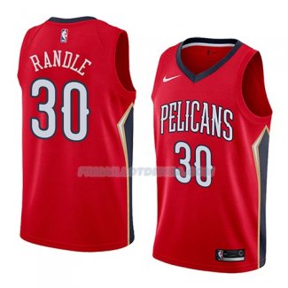 Maillot New Orleans Pelicans Julius Randle Statement 2018 Rouge