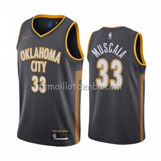 Maillot Oklahoma City Thunder Mike Muscala Ville Noir