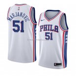 Maillot Philadelphia 76ers Boban Marjanovic Association 2018 Blanc