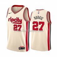 Maillot Portland Trail Blazers Jusuf Nurkic Ville Crema