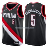 Maillot Portland Trail Blazers Pat Connaughton Swingman Icon 2017-18 5 Negro