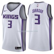 Maillot Sacramento Kings Joe Johnson Association 2017-18 3 Blancoo