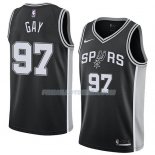 Maillot San Antonio Spurs Rudy Gay Icon 2018 Noir