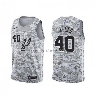 Maillot San Antonio Spurs Tyler Zeller Earned Camuflaje