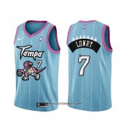 Maillot Tornto Raptors Kyle Lowry Ville 2020-21 Rosa Bleu