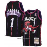 Maillot Tornto Raptors Tracy McGrady Mitchell & Ness 1998-99 Noir