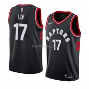 Maillot Toronto Raptors Jeremy Lin Statement 2018 Noir