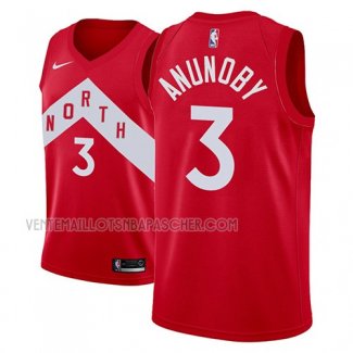 Maillot Toronto Raptors Og Anunoby Earned 2018-19 Rouge