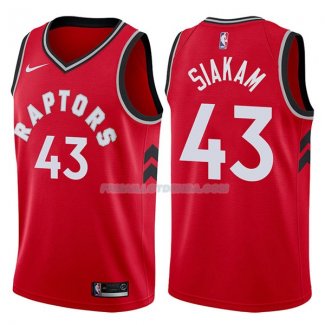 Maillot Toronto Raptors Pascal Siakam Icon 2017-18 43 Rojo