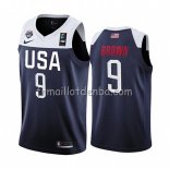 Maillot USA Jaylen Brown 2019 FIBA Basketball World Cup Bleu