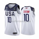 Maillot USA Jayson Tatum 2019 FIBA Basketball World Cup Blanc