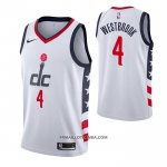 Maillot Washington Wizards Russell Westbrook Ville 2020-21 Blanc